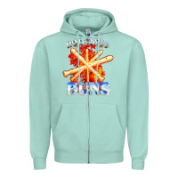 Seafoam hot cross buns t shirt Zipper Hoodie - ArtChic