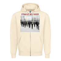 Sandshell Straight No Chaser Social Christmasing Zipper Hoodie - ArtChic