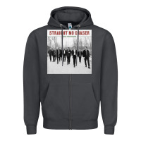 Smoke Straight No Chaser Social Christmasing Zipper Hoodie - ArtChic
