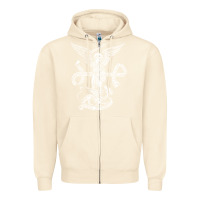 Sandshell st michael archangel catholic angel defend us Zipper Hoodie - ArtChic