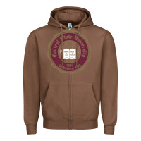 Chestnut College of  central state Wilberfroce 1887 Zipper Hoodie - ArtChic