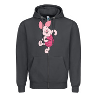 Smoke piglet Zipper Hoodie - ArtChic