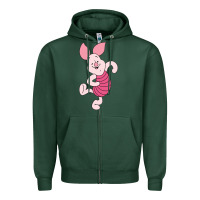 Piglet Zipper Hoodie | Teevron
