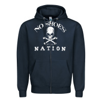 Navy KENNY CHESNEY NO SHOES NATION Zipper Hoodie - ArtChic