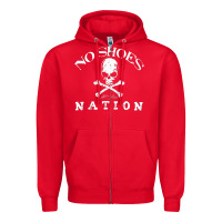 Red KENNY CHESNEY NO SHOES NATION Zipper Hoodie - ArtChic