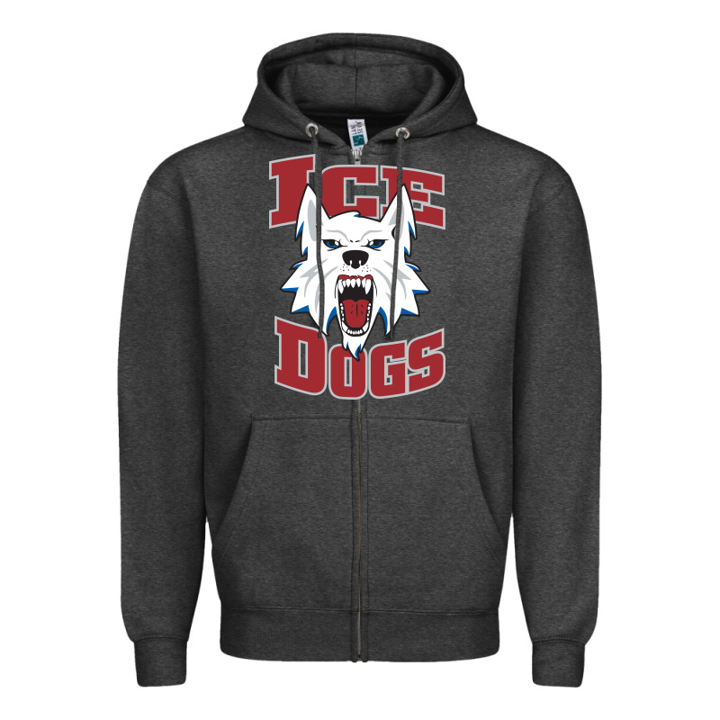 Fairbanks Ice Dogs Zipper Hoodie by ArtChic | Teevron