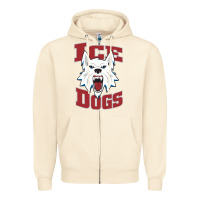 Sandshell Fairbanks Ice Dogs Zipper Hoodie - ArtChic