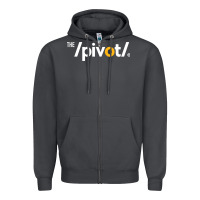 Smoke The Pivot Podcast Zipper Hoodie - ArtChic