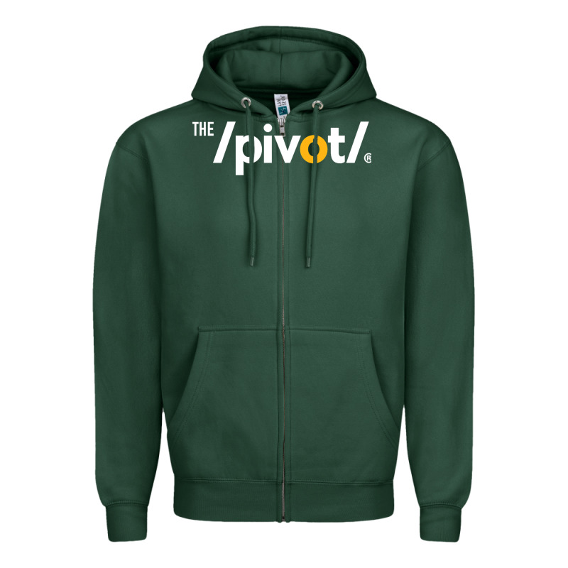 The Pivot Podcast Zipper Hoodie by ArtChic | Teevron