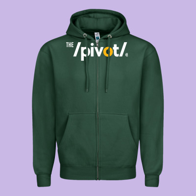 The Pivot Podcast Zipper Hoodie Designed By Artchic
