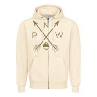 Sandshell pacific northwest mountain  cool pnw pacific northwest t shirt Zipper Hoodie - ArtChic