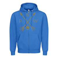 True Royal pacific northwest mountain  cool pnw pacific northwest t shirt Zipper Hoodie - ArtChic