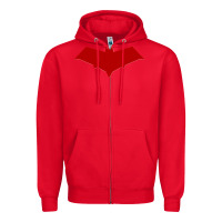 Red red hood Zipper Hoodie - ArtChic