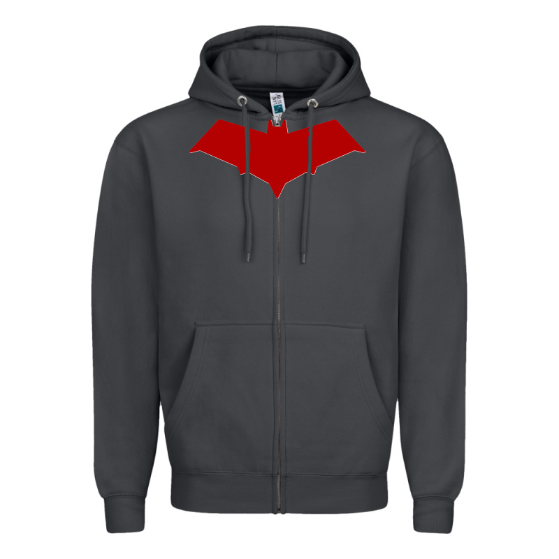 Red Hood Zipper Hoodie by ArtChic | Teevron