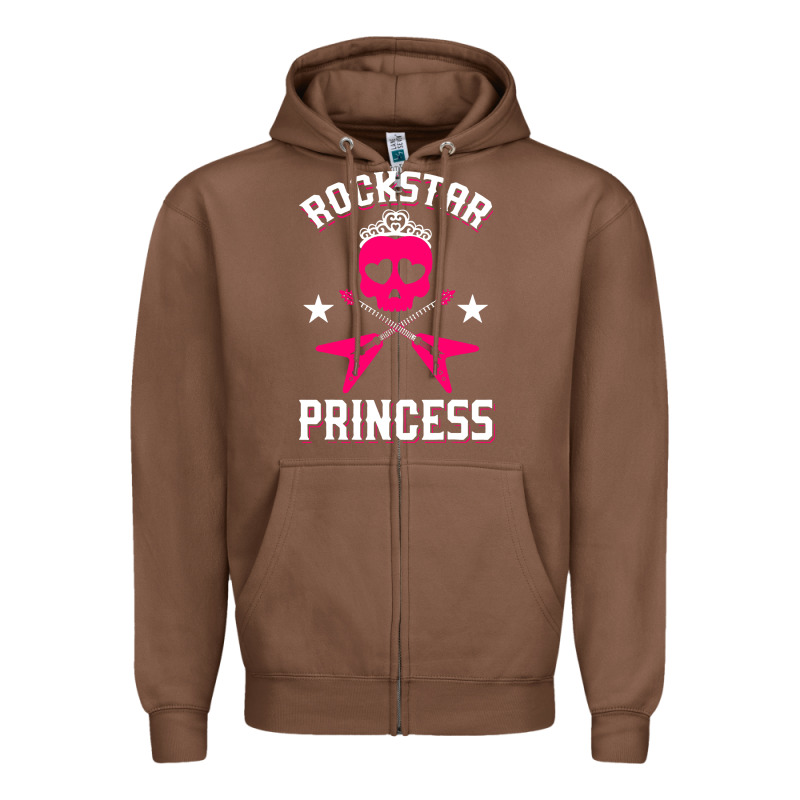 Rockstar Zipper Hoodie by ArtChic | Teevron