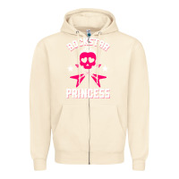 Sandshell rockstar Zipper Hoodie - ArtChic