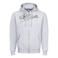 Heather Grey The Doobie Brothers Zipper Hoodie - ArtChic