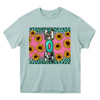 Arona Mom sunflower glitter Heavy Core Tee - CowGirlArtShop