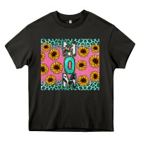 Asphalt Mom sunflower glitter Heavy Core Tee - CowGirlArtShop