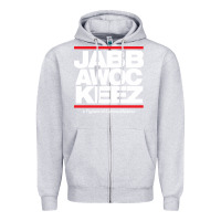 Heather Grey Jabbawockeez Zipper Hoodie - ArtChic
