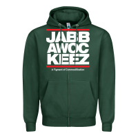 Sports Green Jabbawockeez Zipper Hoodie - ArtChic