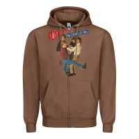 Chestnut the monkees Zipper Hoodie - ArtChic