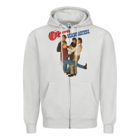 Dove Grey the monkees Zipper Hoodie - ArtChic