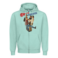 Seafoam the monkees Zipper Hoodie - ArtChic
