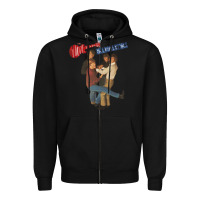Black the monkees Zipper Hoodie - ArtChic