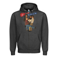 Charcoal Heather the monkees Zipper Hoodie - ArtChic