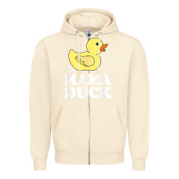 Sandshell mama duck t shirt funny mother bird gift Zipper Hoodie - ArtChic