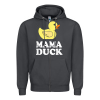 Smoke mama duck t shirt funny mother bird gift Zipper Hoodie - ArtChic