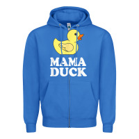 True Royal mama duck t shirt funny mother bird gift Zipper Hoodie - ArtChic