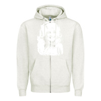 Oatmeal Heather dolly parton distressed photo Zipper Hoodie - ArtChic