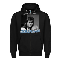 Black Jean-Jacques Goldman .png Zipper Hoodie - StudioElite