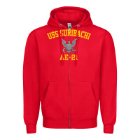 Red uss suribachi ae 21 t shirt Zipper Hoodie - StudioElite