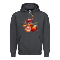 Smoke The muppets animal drummer Zipper Hoodie - StudioElite