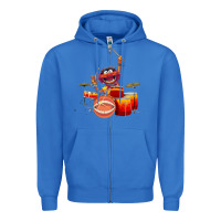 True Royal The muppets animal drummer Zipper Hoodie - StudioElite