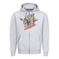Heather Grey trust the government skull native american chief native t shirt Zipper Hoodie - StudioElite