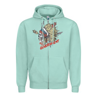 Seafoam trust the government skull native american chief native t shirt Zipper Hoodie - StudioElite
