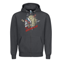 Smoke trust the government skull native american chief native t shirt Zipper Hoodie - StudioElite