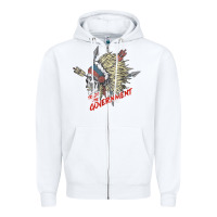 Trust The Government Skull Native American Chief Native T Shirt Zipper Hoodie | Teevron