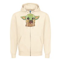 Sandshell Baby yoda Zipper Hoodie - StudioElite
