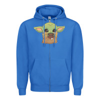 Baby Yoda Zipper Hoodie | Teevron