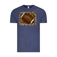 Vintage Denim leopard american football backround Vintage Tee - RanaPortraitStore