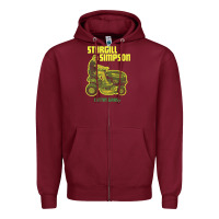 Burgundy sturgill simpson Zipper Hoodie - StudioElite