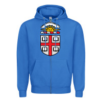 True Royal brown university Zipper Hoodie - StudioElite