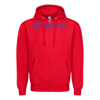 Red idemitsu 5 Zipper Hoodie - StudioElite