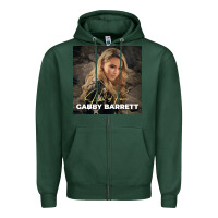 Sports Green hall of fame gabby barrett Zipper Hoodie - StudioElite