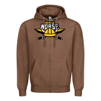 Chestnut Northern Kentucky Norse, Merch Zipper Hoodie - StudioElite